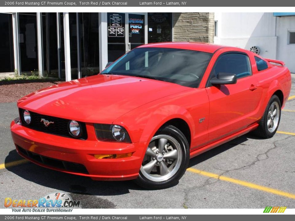 2006 Ford Mustang GT Premium Coupe Torch Red / Dark Charcoal Photo #1