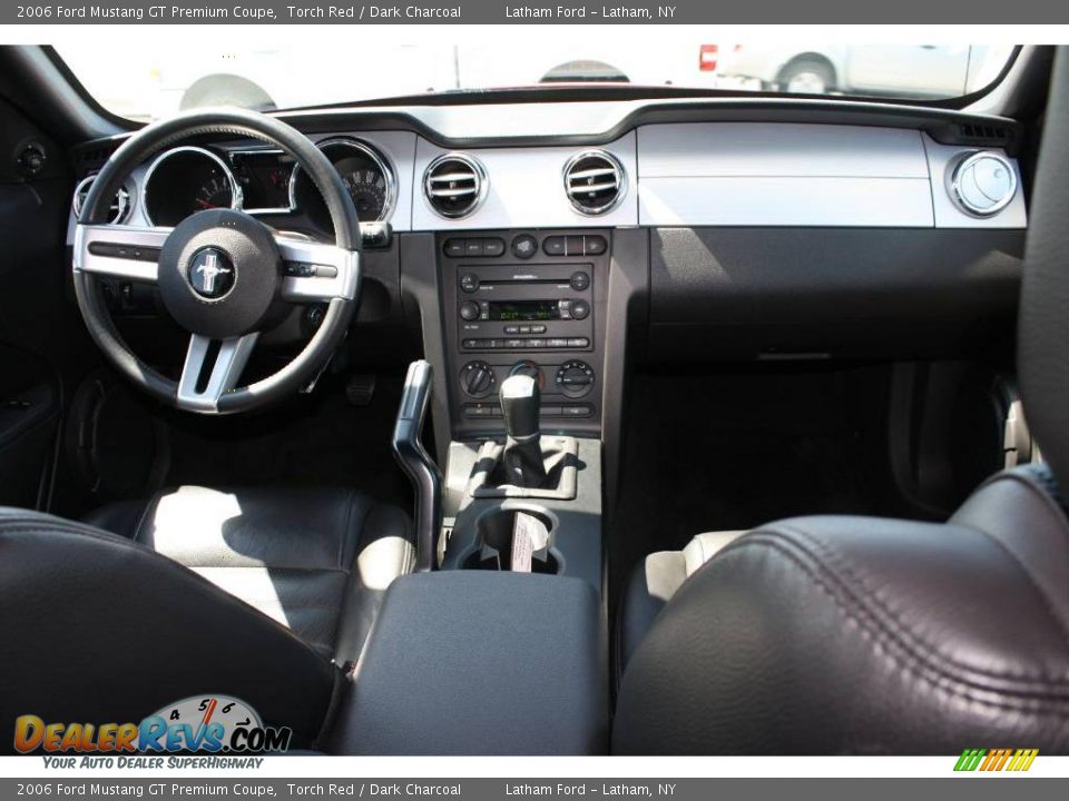 2006 Ford Mustang GT Premium Coupe Torch Red / Dark Charcoal Photo #10