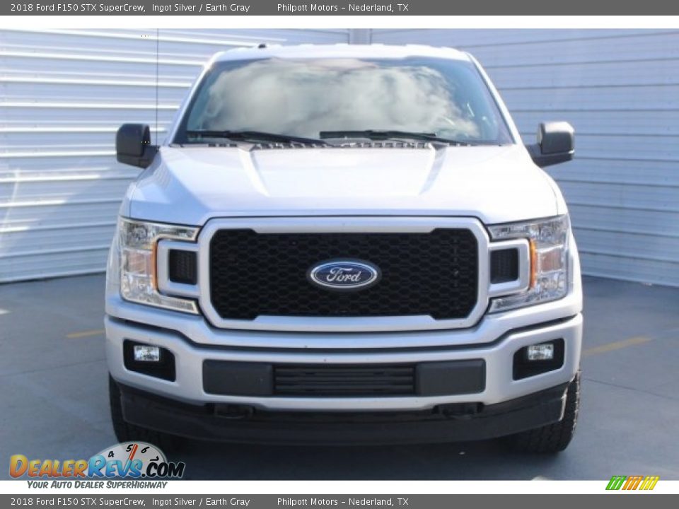 2018 Ford F150 STX SuperCrew Ingot Silver / Earth Gray Photo #2