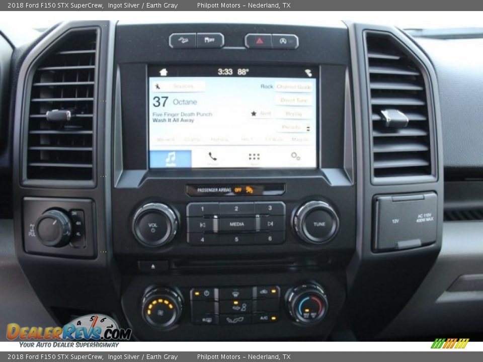 2018 Ford F150 STX SuperCrew Ingot Silver / Earth Gray Photo #13