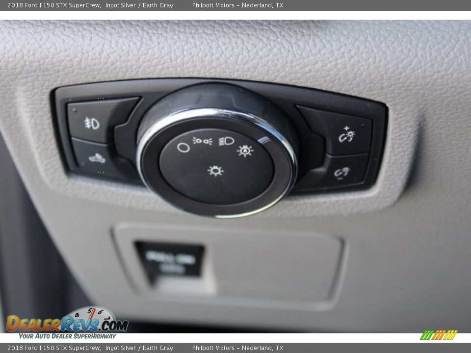 2018 Ford F150 STX SuperCrew Ingot Silver / Earth Gray Photo #17