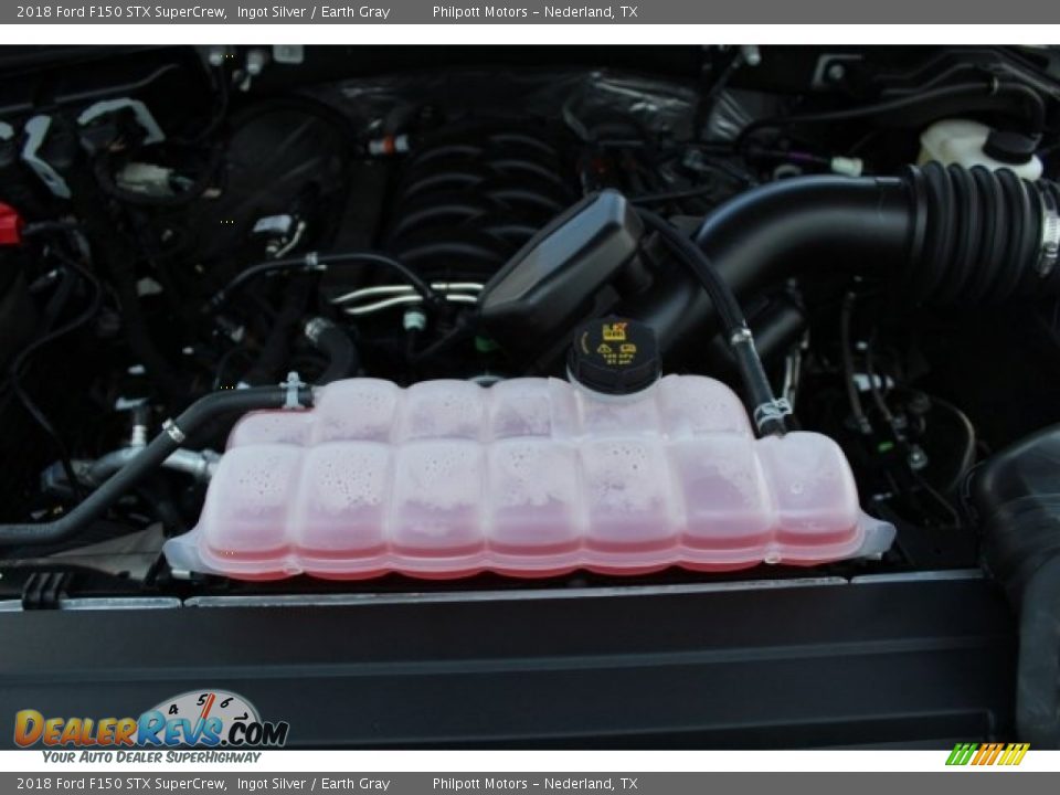 2018 Ford F150 STX SuperCrew Ingot Silver / Earth Gray Photo #24