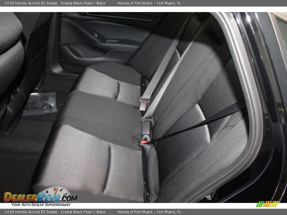 Rear Seat of 2018 Honda Accord EX Sedan Photo #22