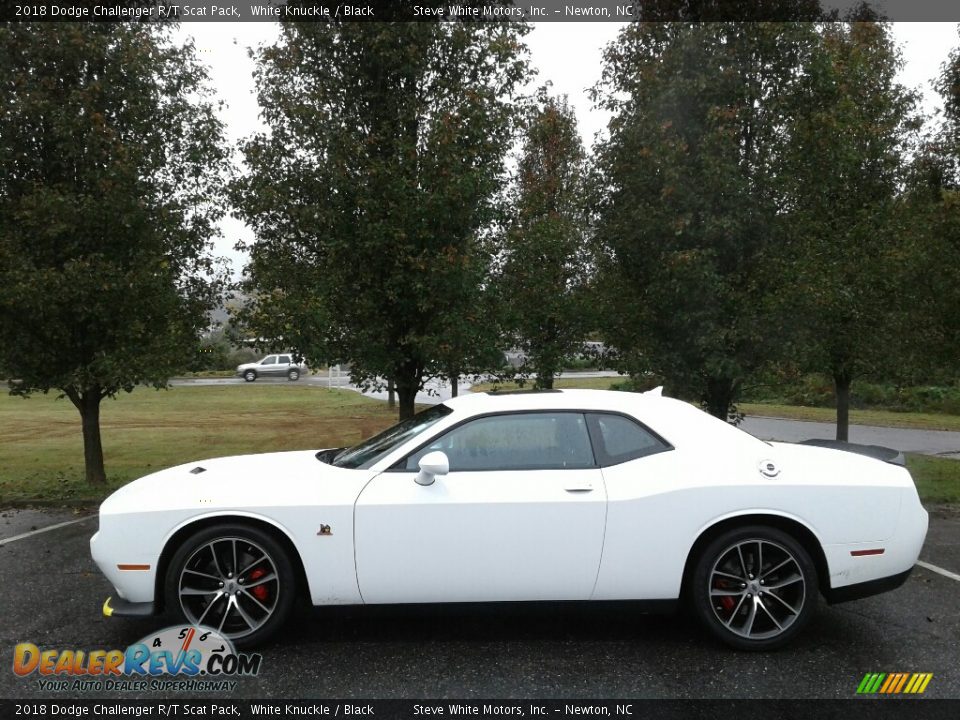 2018 Dodge Challenger R/T Scat Pack White Knuckle / Black Photo #1