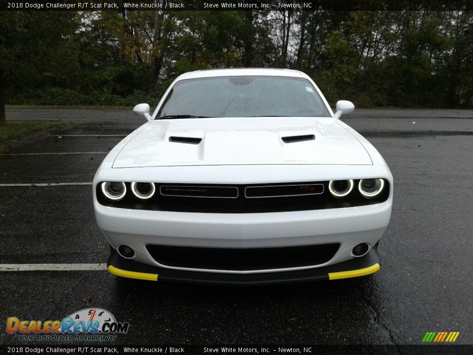 2018 Dodge Challenger R/T Scat Pack White Knuckle / Black Photo #3