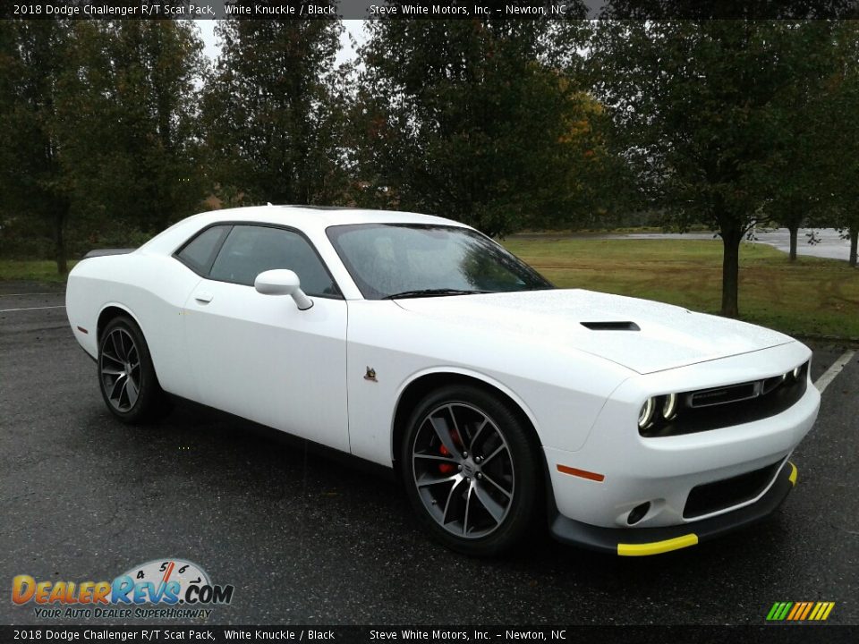 2018 Dodge Challenger R/T Scat Pack White Knuckle / Black Photo #4