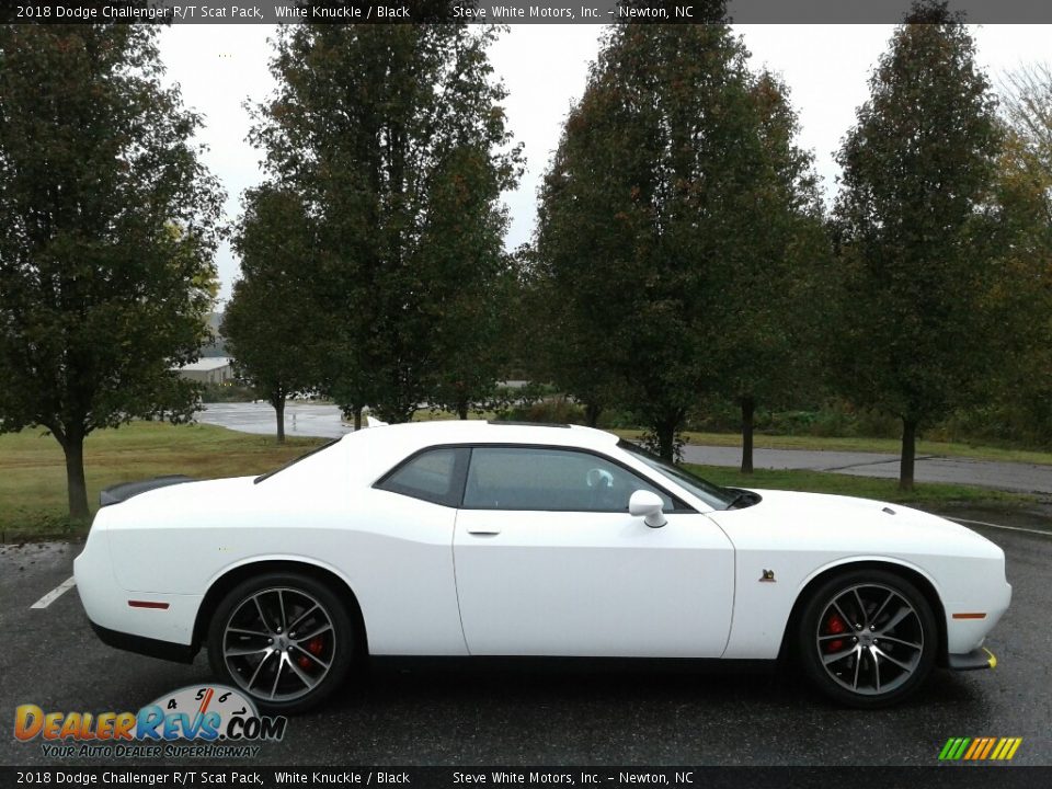 2018 Dodge Challenger R/T Scat Pack White Knuckle / Black Photo #5