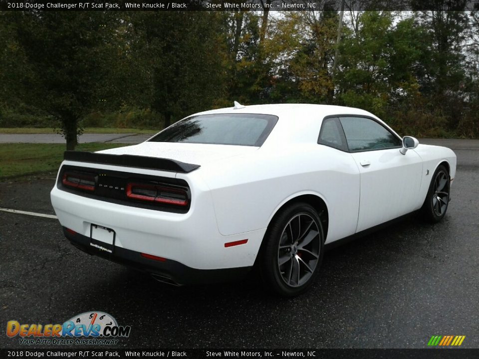 2018 Dodge Challenger R/T Scat Pack White Knuckle / Black Photo #6