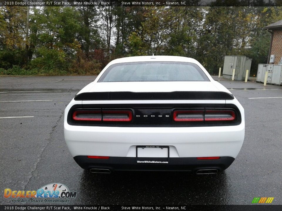 2018 Dodge Challenger R/T Scat Pack White Knuckle / Black Photo #7