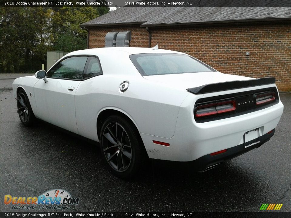 2018 Dodge Challenger R/T Scat Pack White Knuckle / Black Photo #8