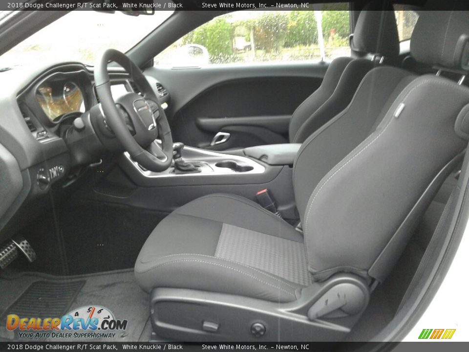 2018 Dodge Challenger R/T Scat Pack White Knuckle / Black Photo #9