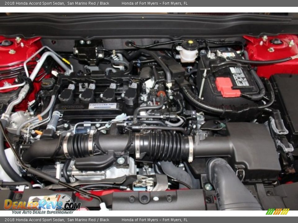 2018 Honda Accord Sport Sedan 1.5 Liter Turbocharged DOHC 16-Valve VTEC 4 Cylinder Engine Photo #23