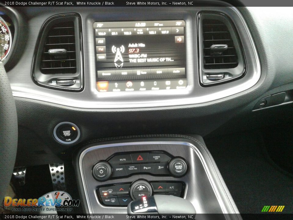 2018 Dodge Challenger R/T Scat Pack White Knuckle / Black Photo #19