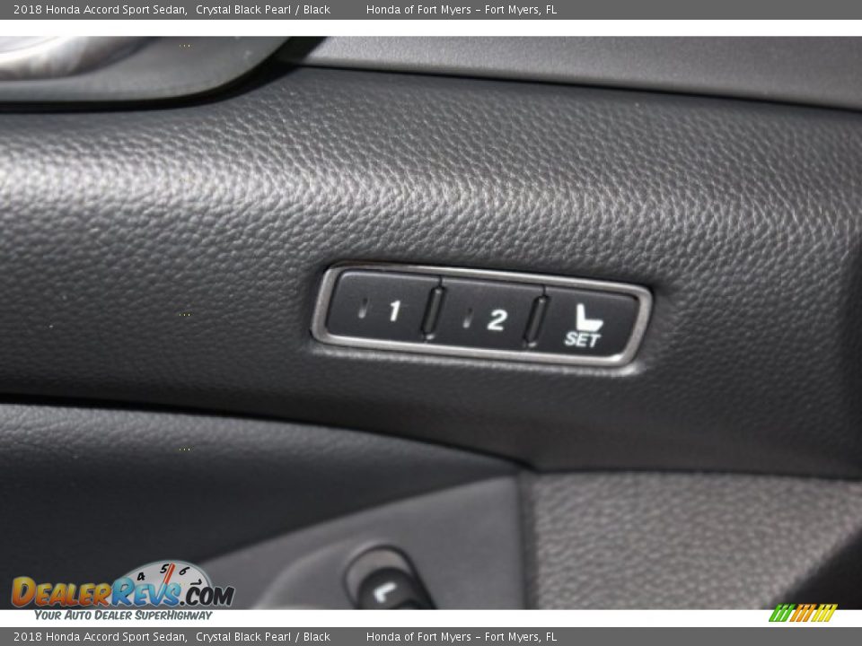 2018 Honda Accord Sport Sedan Crystal Black Pearl / Black Photo #10