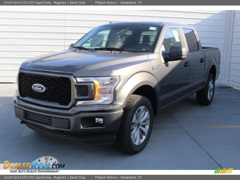 2018 Ford F150 STX SuperCrew Magnetic / Earth Gray Photo #3