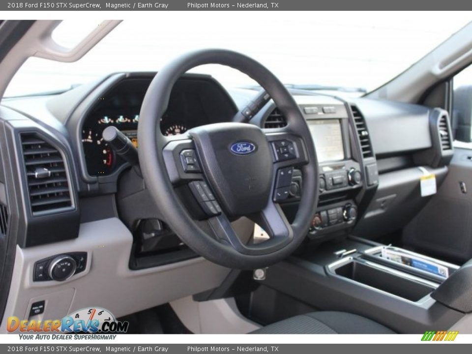 2018 Ford F150 STX SuperCrew Magnetic / Earth Gray Photo #7