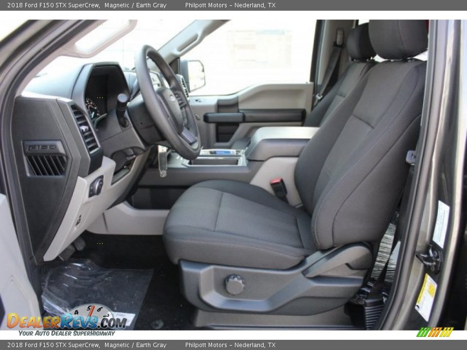 2018 Ford F150 STX SuperCrew Magnetic / Earth Gray Photo #8