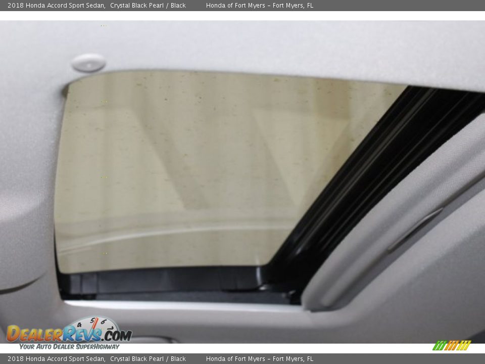 2018 Honda Accord Sport Sedan Crystal Black Pearl / Black Photo #21