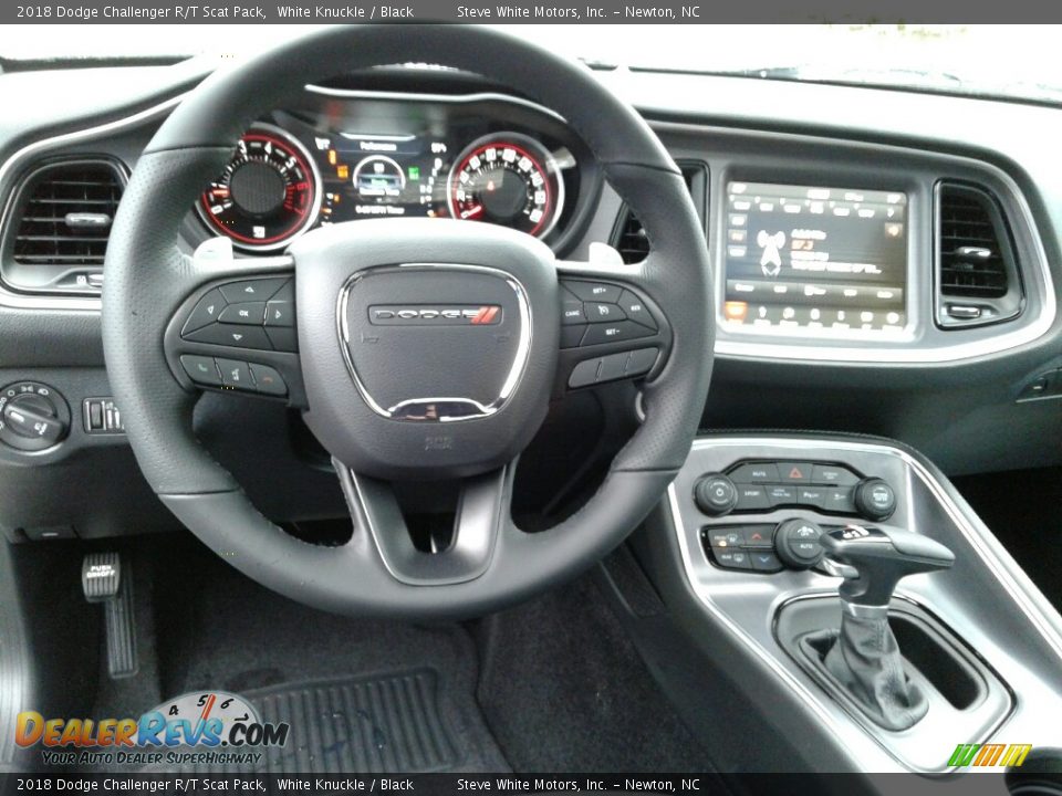 2018 Dodge Challenger R/T Scat Pack White Knuckle / Black Photo #26