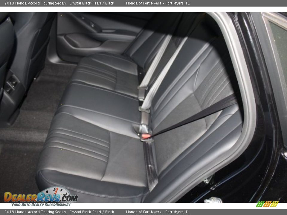Rear Seat of 2018 Honda Accord Touring Sedan Photo #24