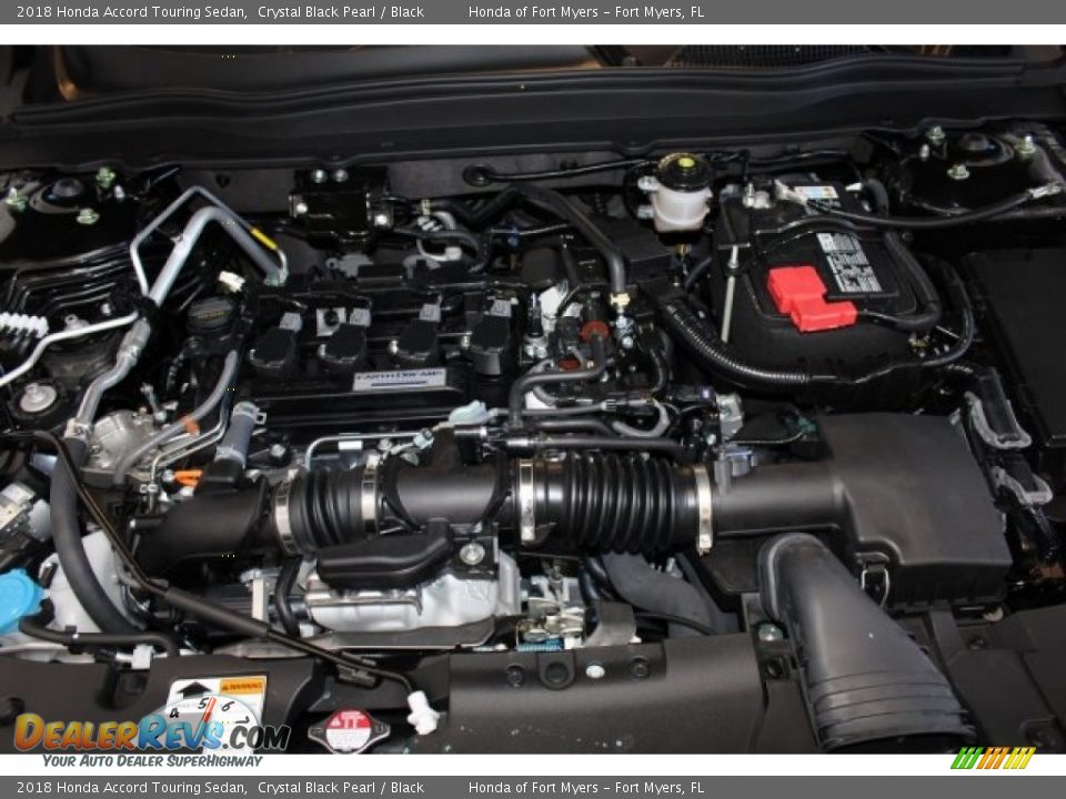 2018 Honda Accord Touring Sedan 1.5 Liter Turbocharged DOHC 16-Valve VTEC 4 Cylinder Engine Photo #26