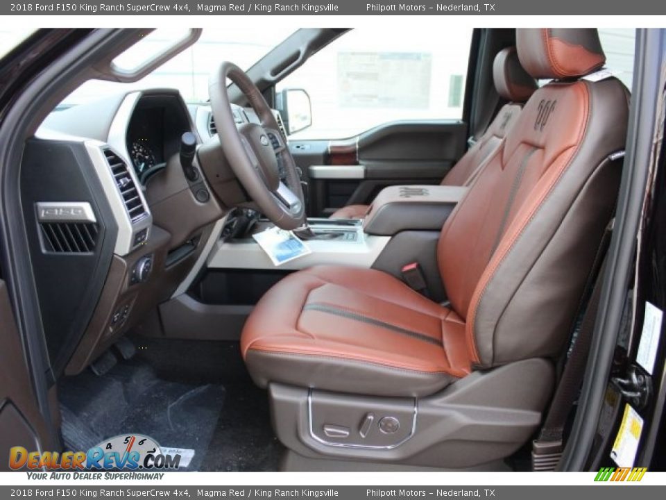 Front Seat of 2018 Ford F150 King Ranch SuperCrew 4x4 Photo #11