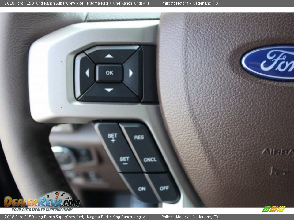 Controls of 2018 Ford F150 King Ranch SuperCrew 4x4 Photo #17