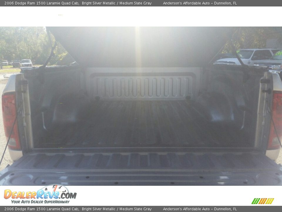 2006 Dodge Ram 1500 Laramie Quad Cab Bright Silver Metallic / Medium Slate Gray Photo #23