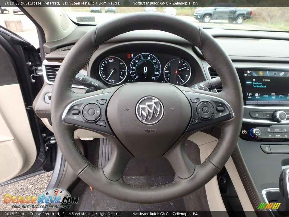2018 Buick LaCrosse Preferred Steering Wheel Photo #16