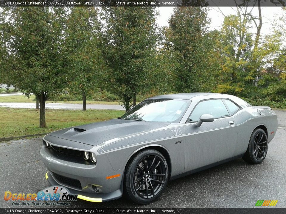 2018 Dodge Challenger T/A 392 Destroyer Gray / Black Photo #2