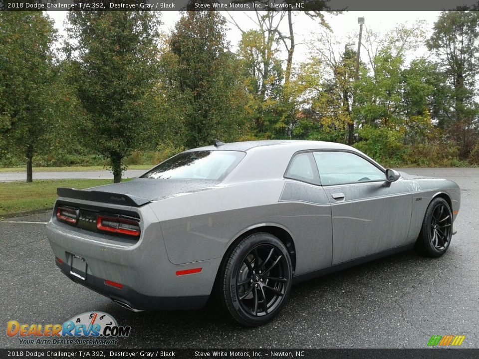 2018 Dodge Challenger T/A 392 Destroyer Gray / Black Photo #6