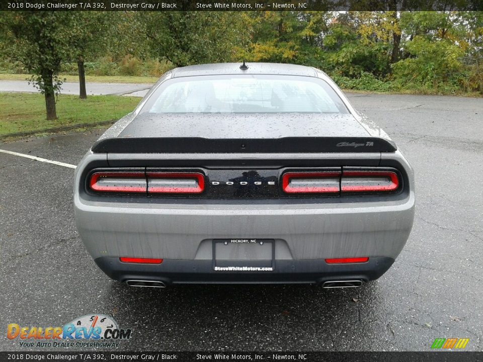 2018 Dodge Challenger T/A 392 Destroyer Gray / Black Photo #7