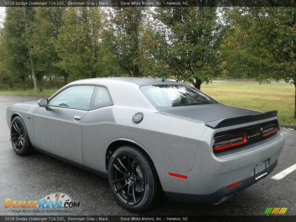 2018 Dodge Challenger T/A 392 Destroyer Gray / Black Photo #8