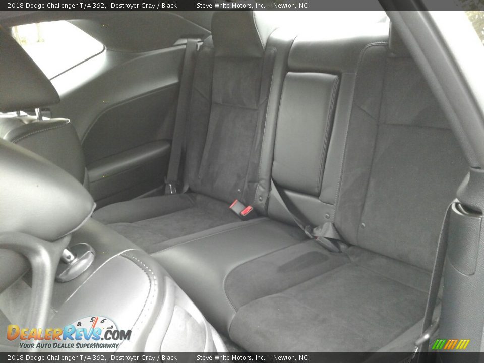 Rear Seat of 2018 Dodge Challenger T/A 392 Photo #10
