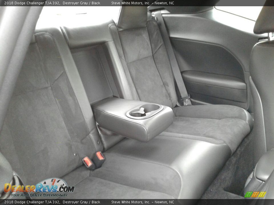 Rear Seat of 2018 Dodge Challenger T/A 392 Photo #12