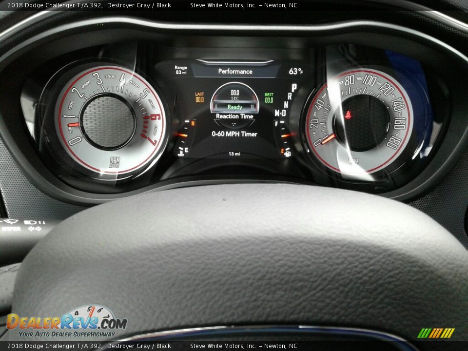 2018 Dodge Challenger T/A 392 Gauges Photo #18