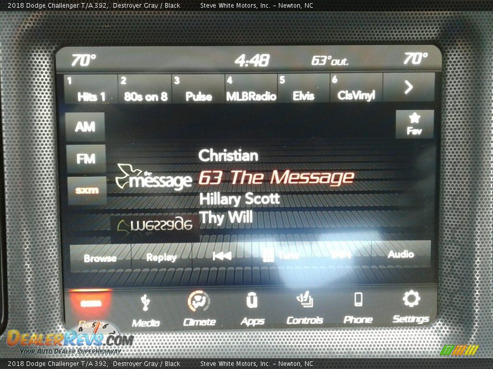 Controls of 2018 Dodge Challenger T/A 392 Photo #20