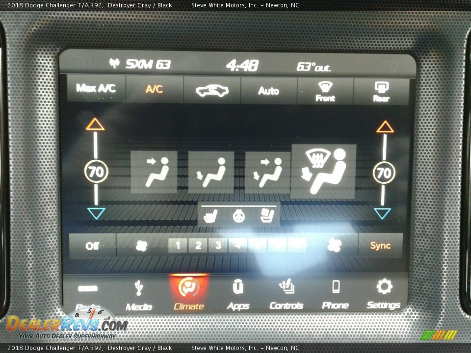 2018 Dodge Challenger T/A 392 Destroyer Gray / Black Photo #22