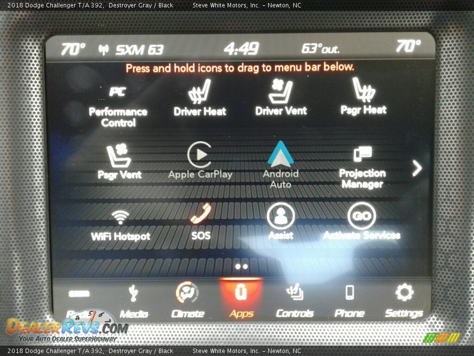2018 Dodge Challenger T/A 392 Destroyer Gray / Black Photo #24