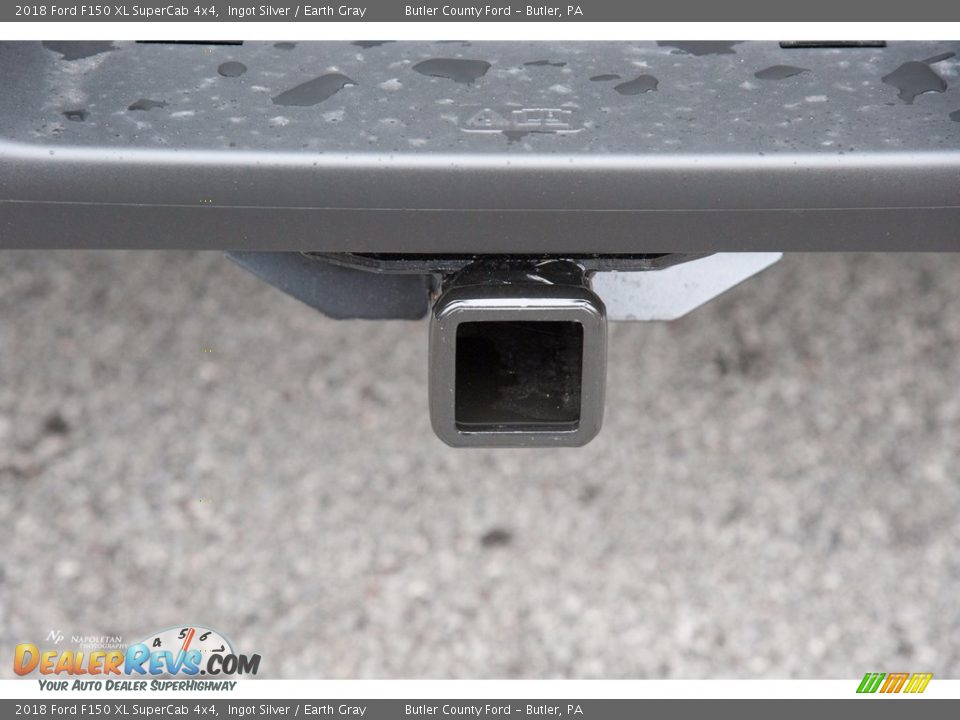2018 Ford F150 XL SuperCab 4x4 Ingot Silver / Earth Gray Photo #3