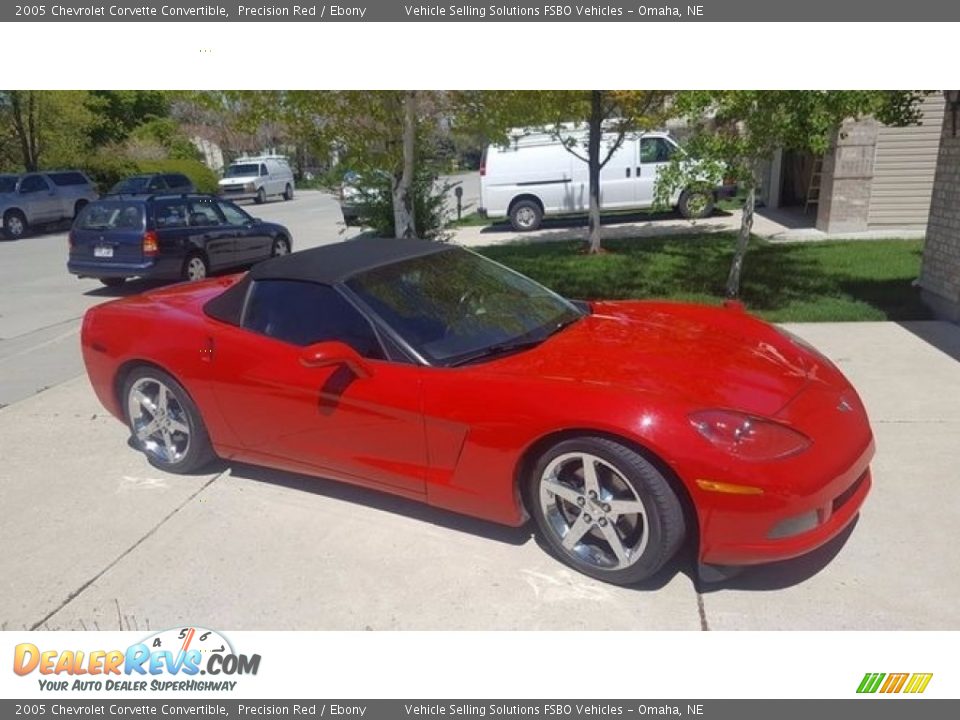 2005 Chevrolet Corvette Convertible Precision Red / Ebony Photo #7