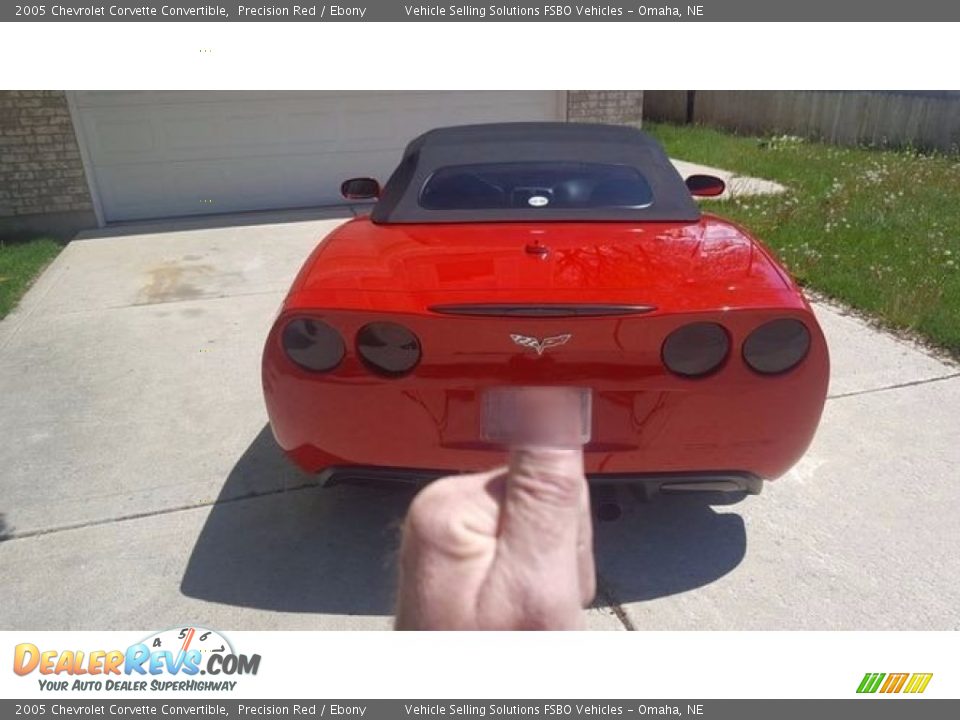 2005 Chevrolet Corvette Convertible Precision Red / Ebony Photo #8
