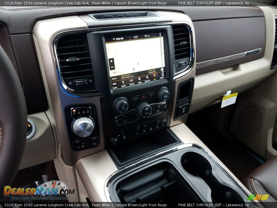 Dashboard of 2018 Ram 1500 Laramie Longhorn Crew Cab 4x4 Photo #10