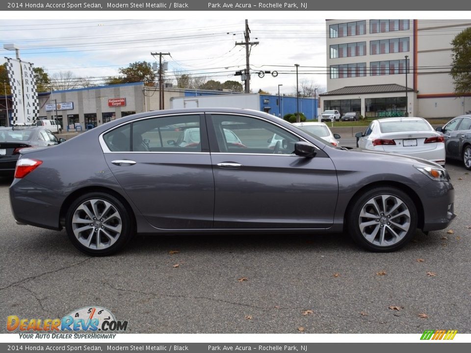 2014 Honda Accord Sport Sedan Modern Steel Metallic / Black Photo #2