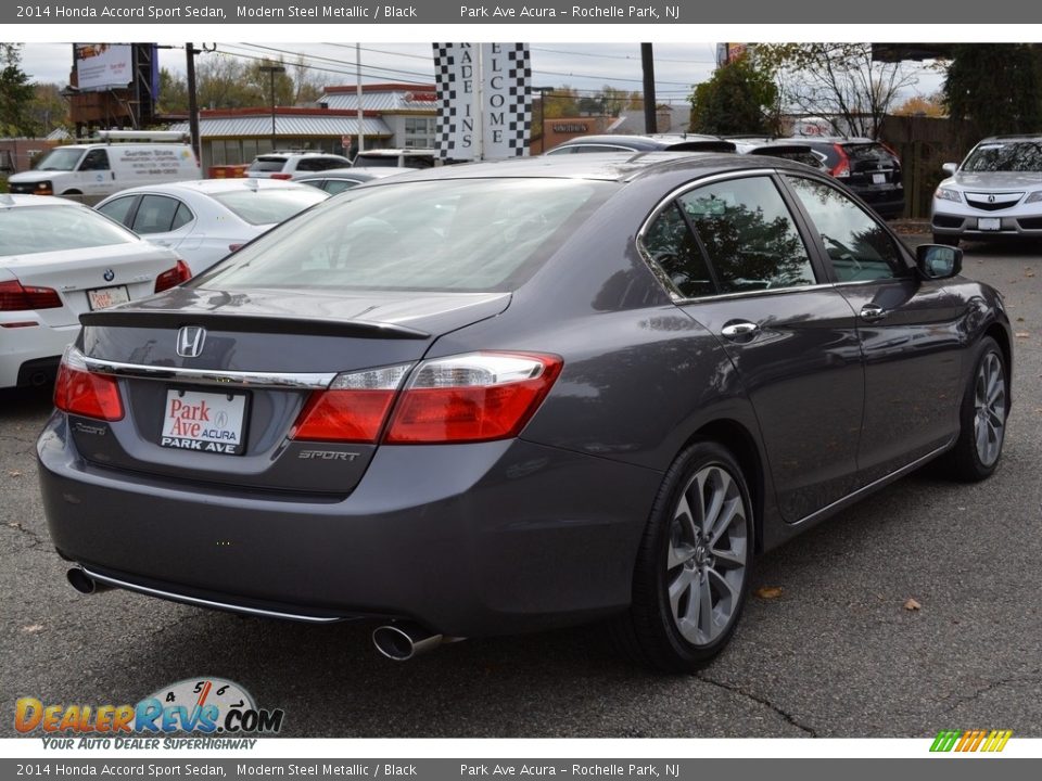 2014 Honda Accord Sport Sedan Modern Steel Metallic / Black Photo #3