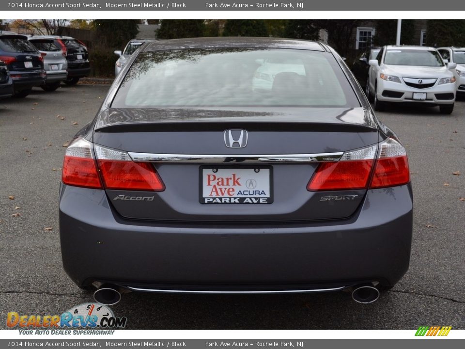 2014 Honda Accord Sport Sedan Modern Steel Metallic / Black Photo #4