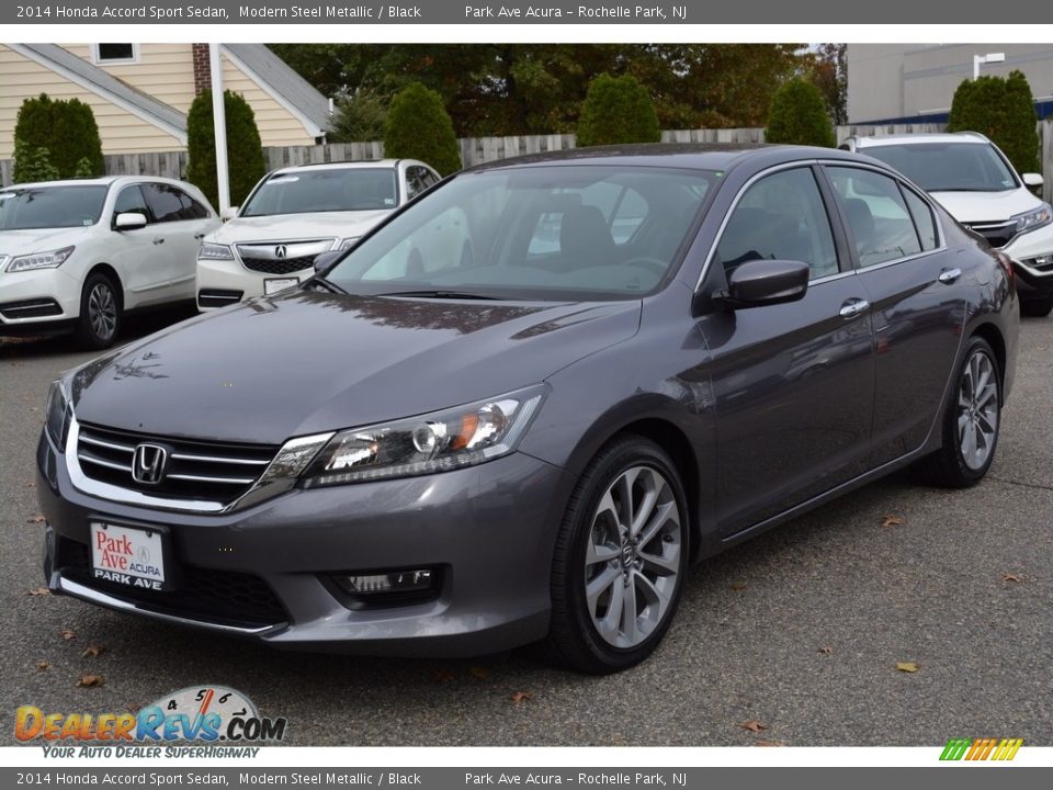 2014 Honda Accord Sport Sedan Modern Steel Metallic / Black Photo #7