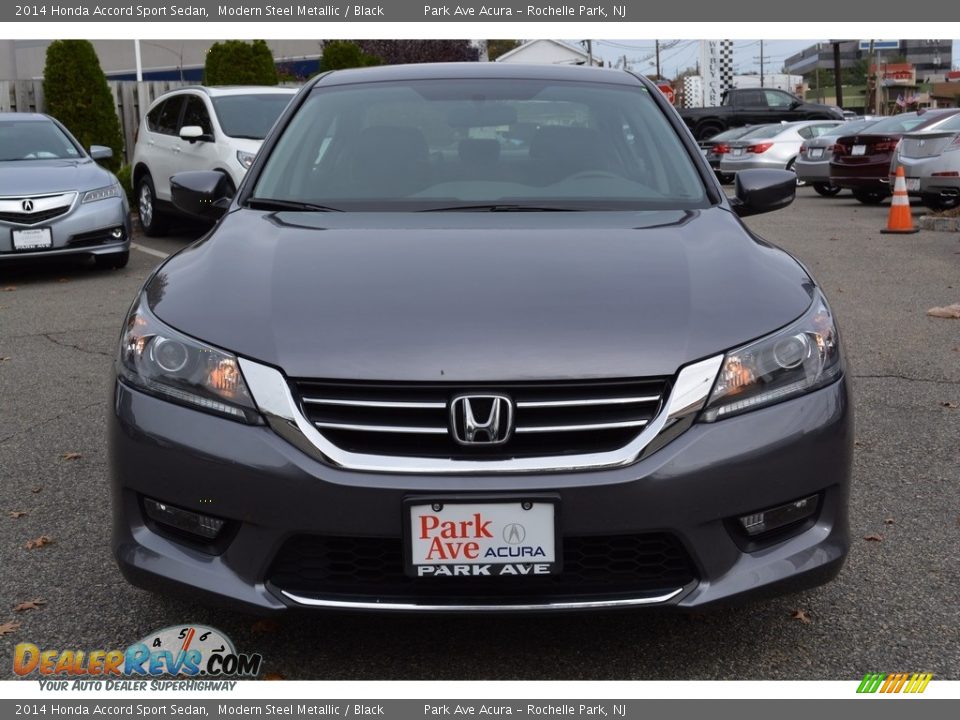 2014 Honda Accord Sport Sedan Modern Steel Metallic / Black Photo #8