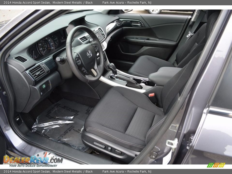 2014 Honda Accord Sport Sedan Modern Steel Metallic / Black Photo #11