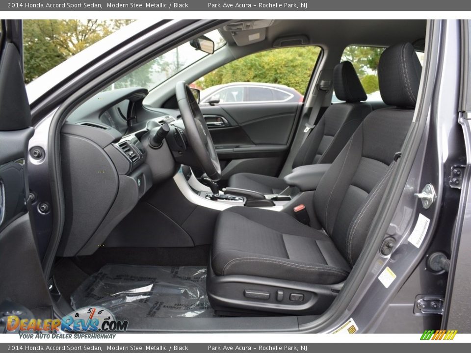2014 Honda Accord Sport Sedan Modern Steel Metallic / Black Photo #12